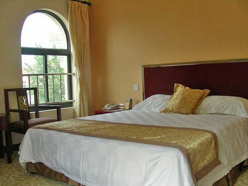 Regius Exhibition Hotel Xangai Quarto foto